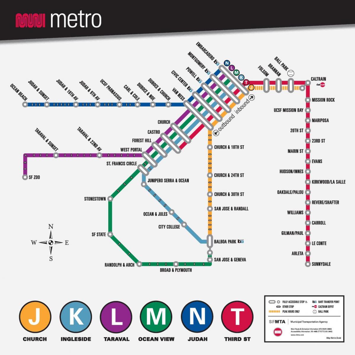 Mooney metro xəritəsi 