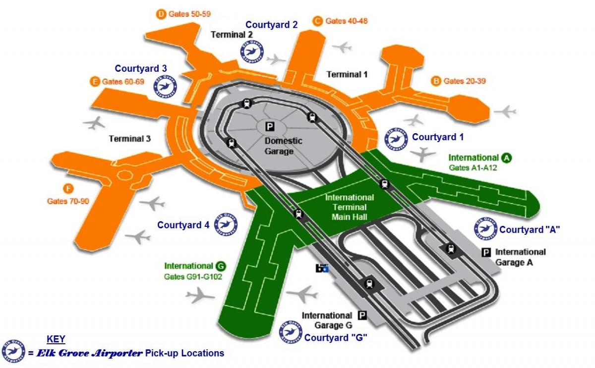 MÜASİR beynəlxalq terminalının gəliş xəritə 
