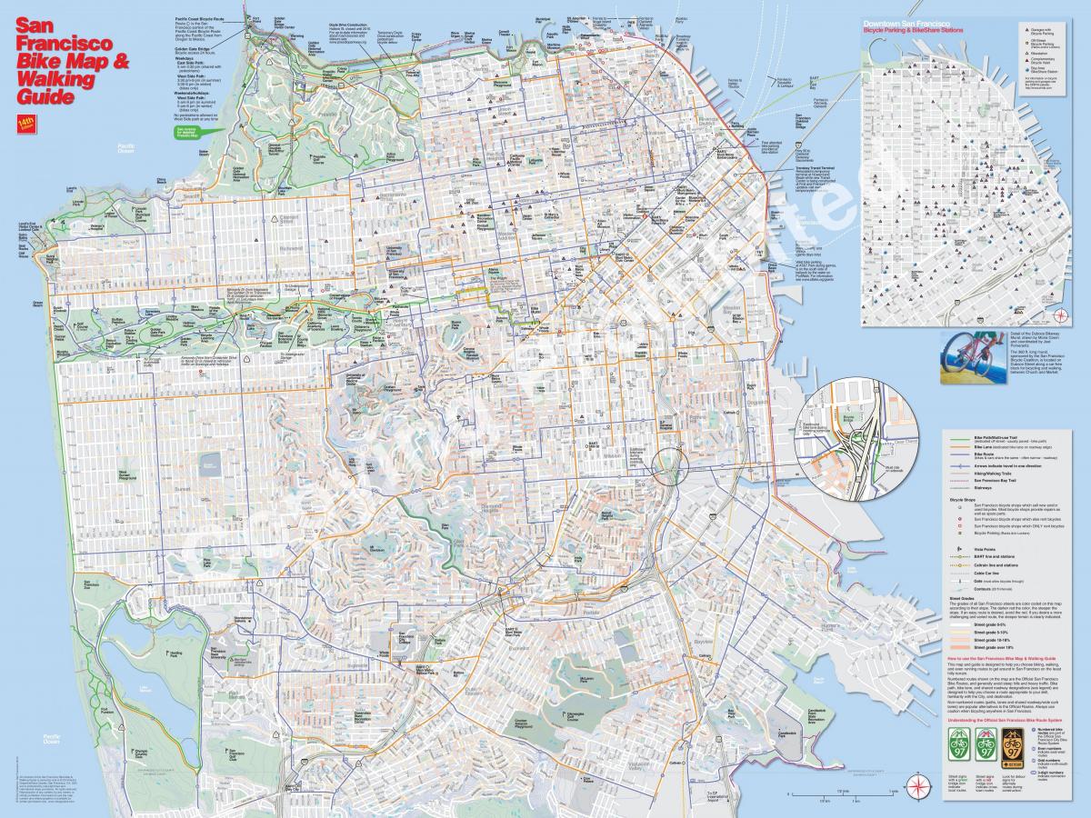 Kart San-Fransisko velosiped