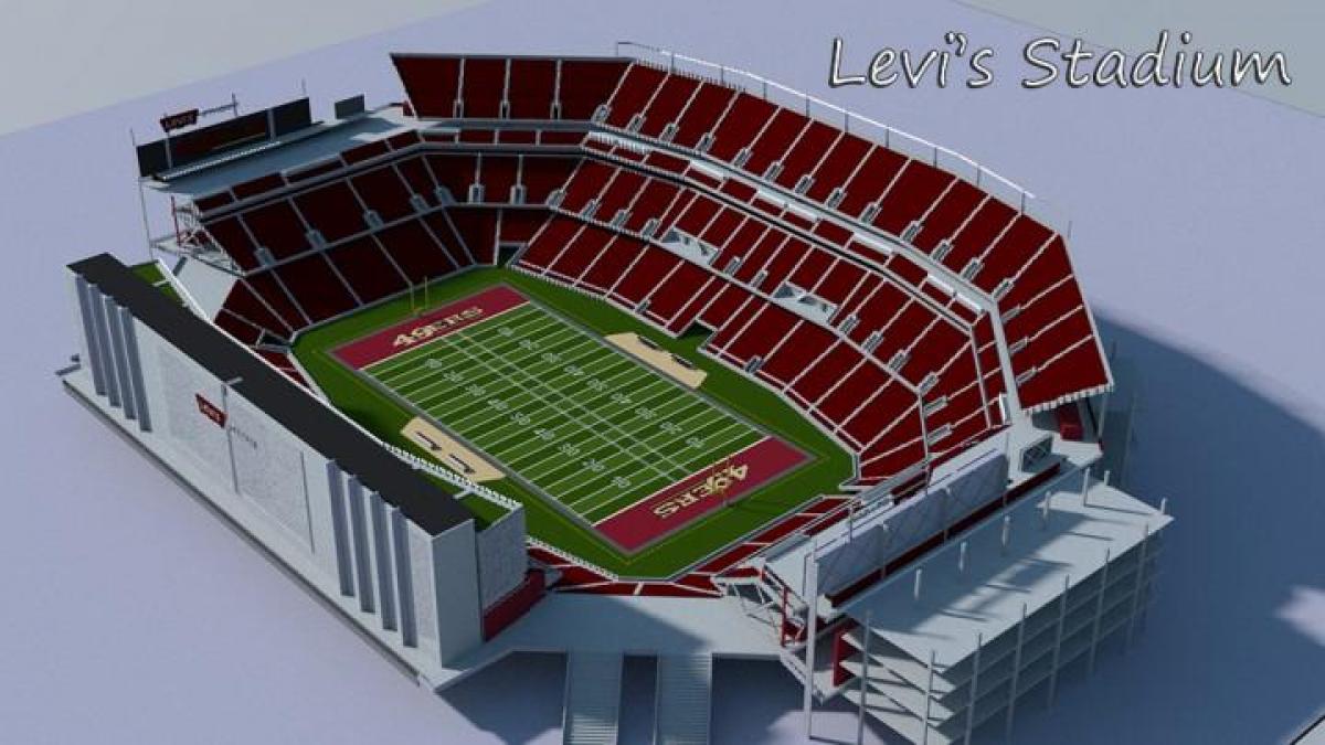 stadion 3D xəritəsi Levy 