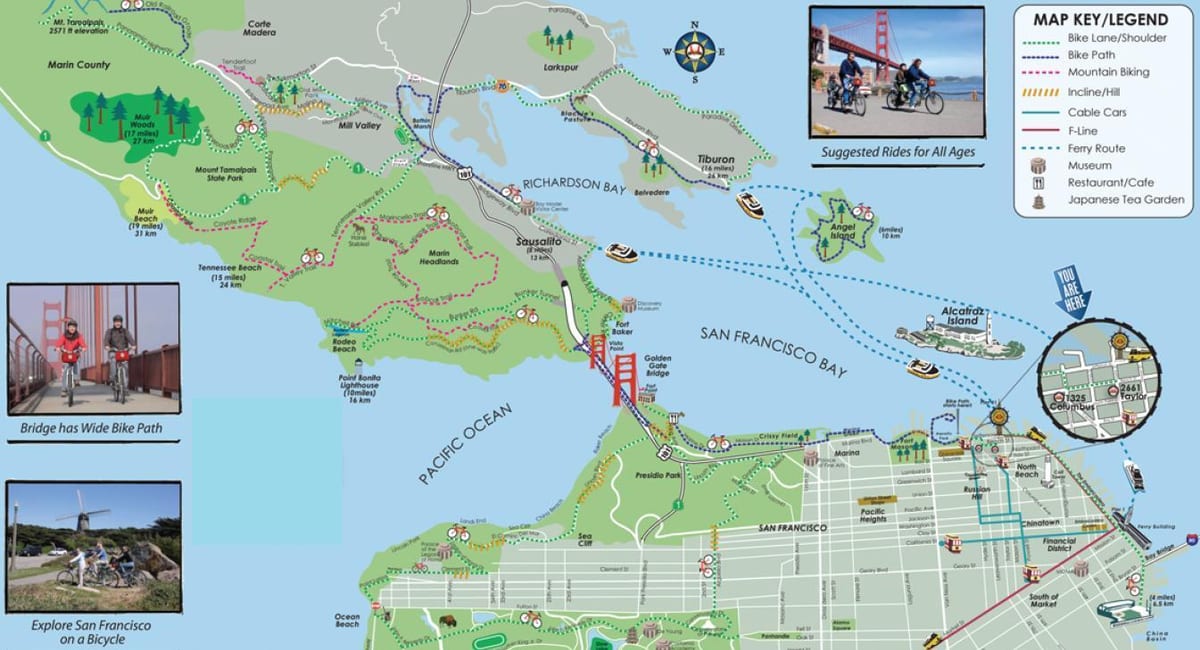 Kart tur San-Fransisko velosiped