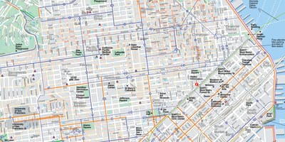 Xəritə bütün San Francisco