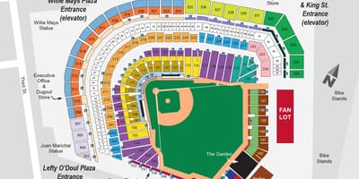 At&T park 3D Oturma xəritə
