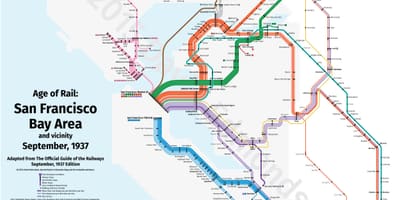 San-Fransisko qatar xəritədə
