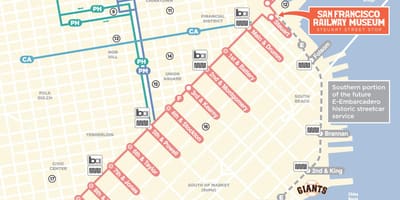 Kart kanat yolu marşrutu ilə San-Fransisko ca