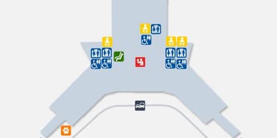 Terminal hava limanından San-Fransisko 2 xəritədə