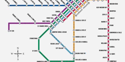 Federasiya şurasının metro Mooney xəritə