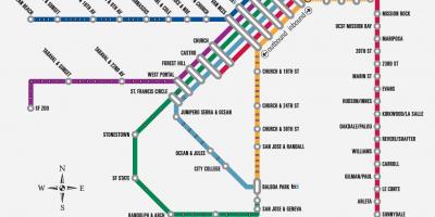 Mooney metro xəritəsi 