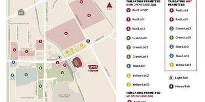 Stadiona girişi xəritə Levy 