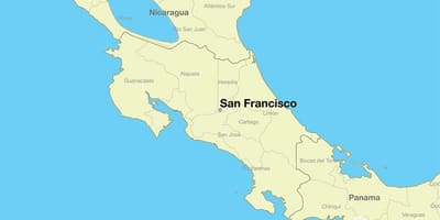 Kart San-Fransisko dünya