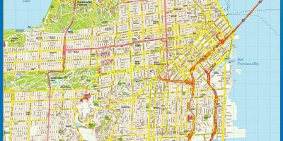 Kart San-Fransisko divar