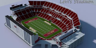 Stadion 3D xəritəsi Levy 